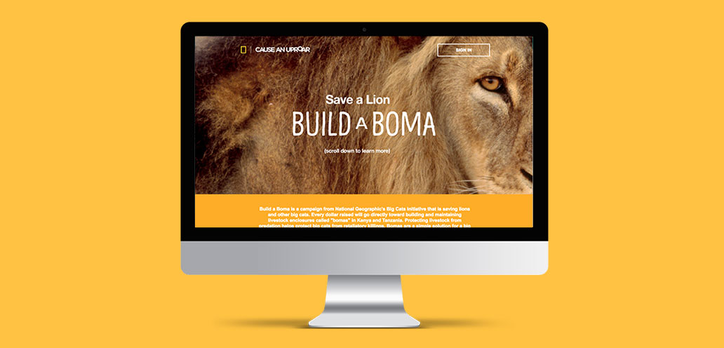 Build a Boma iMac mockup