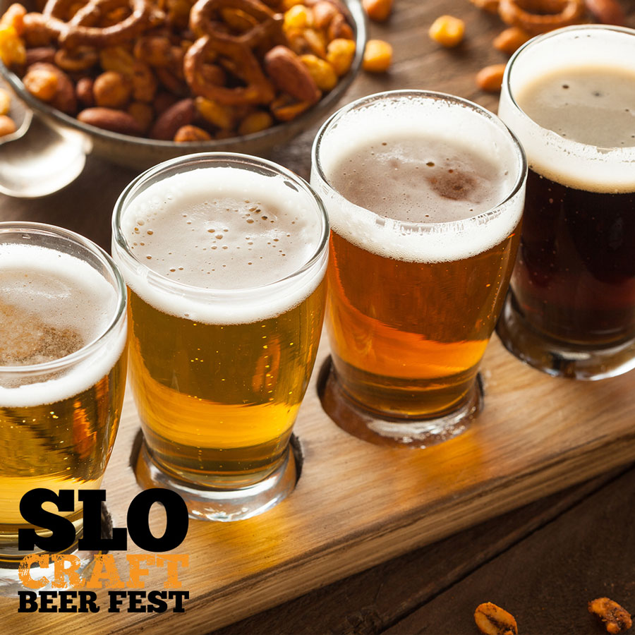 SLO Beer Fest beer sampler
