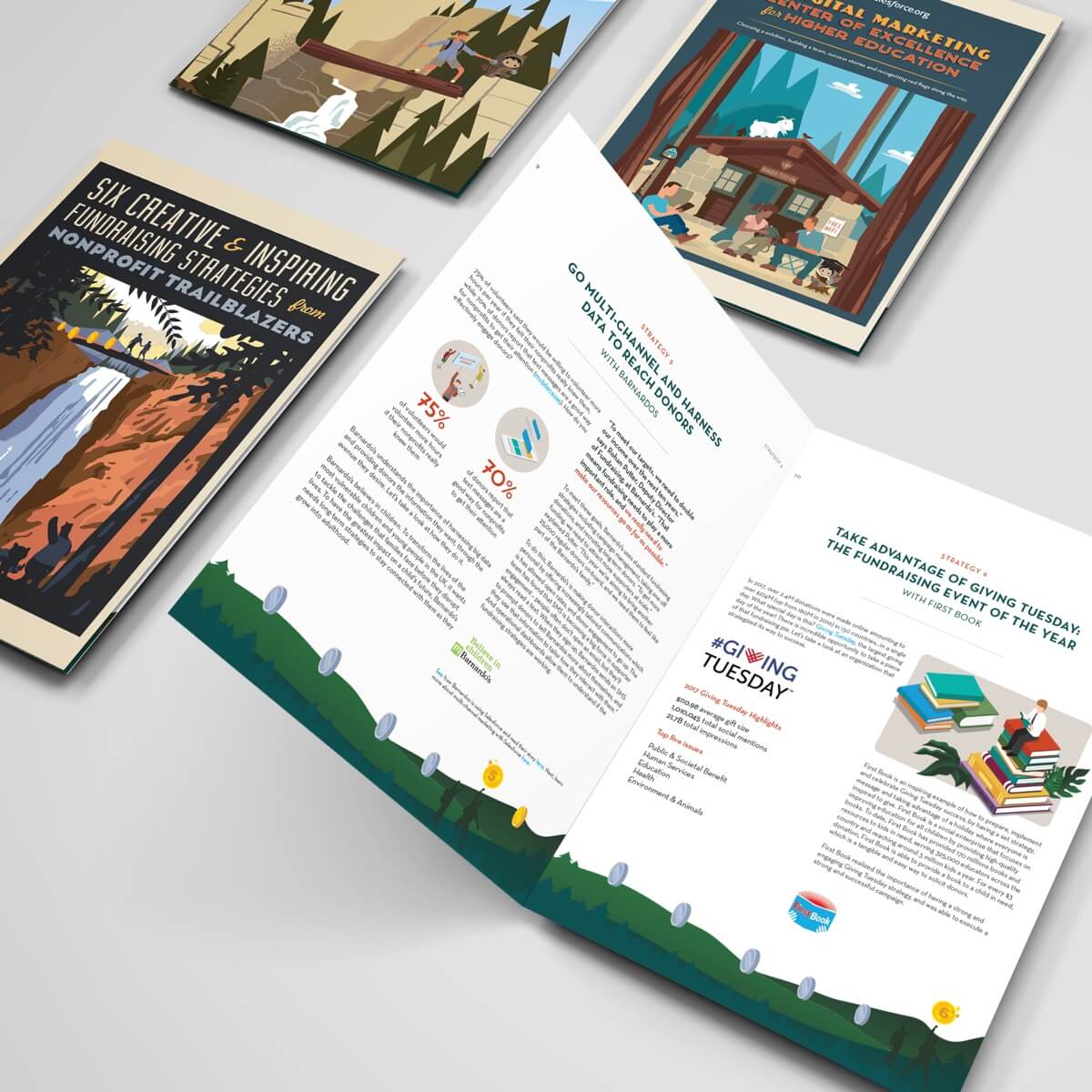 salesforce marketing collateral mock ups